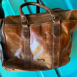 Frye Brown Leather Bag, Satchel, Purse, Laptop